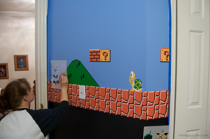 Illustration for article titled This Child Sleeps In A Mario Paradise